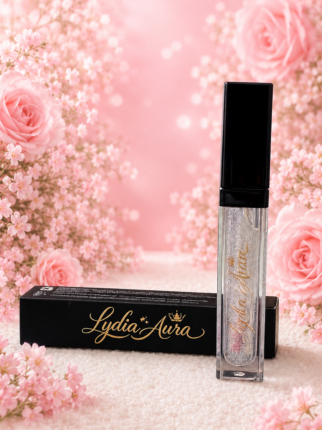 Magic LED light lip gloss