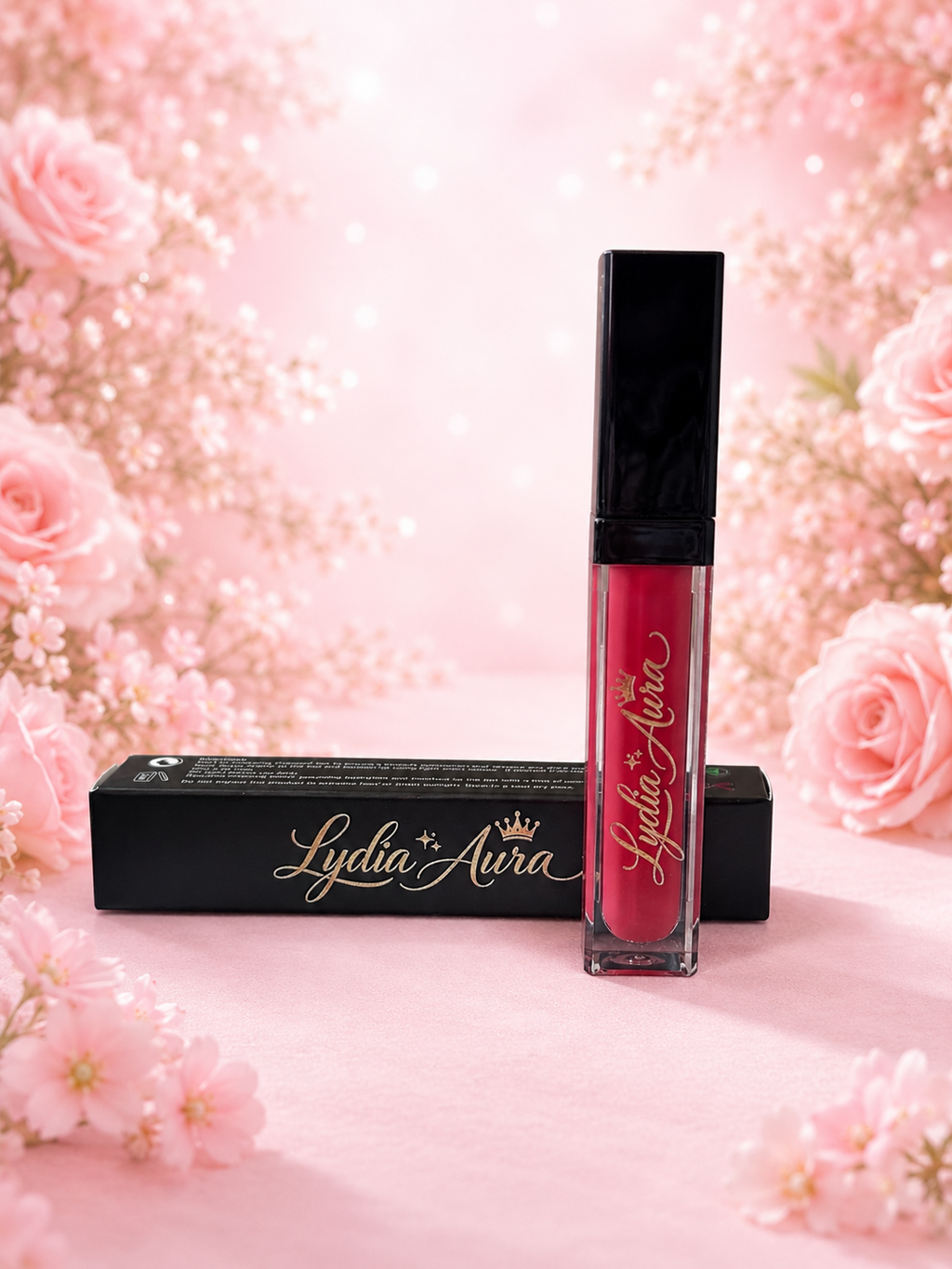 Lovely LED light lip gloss